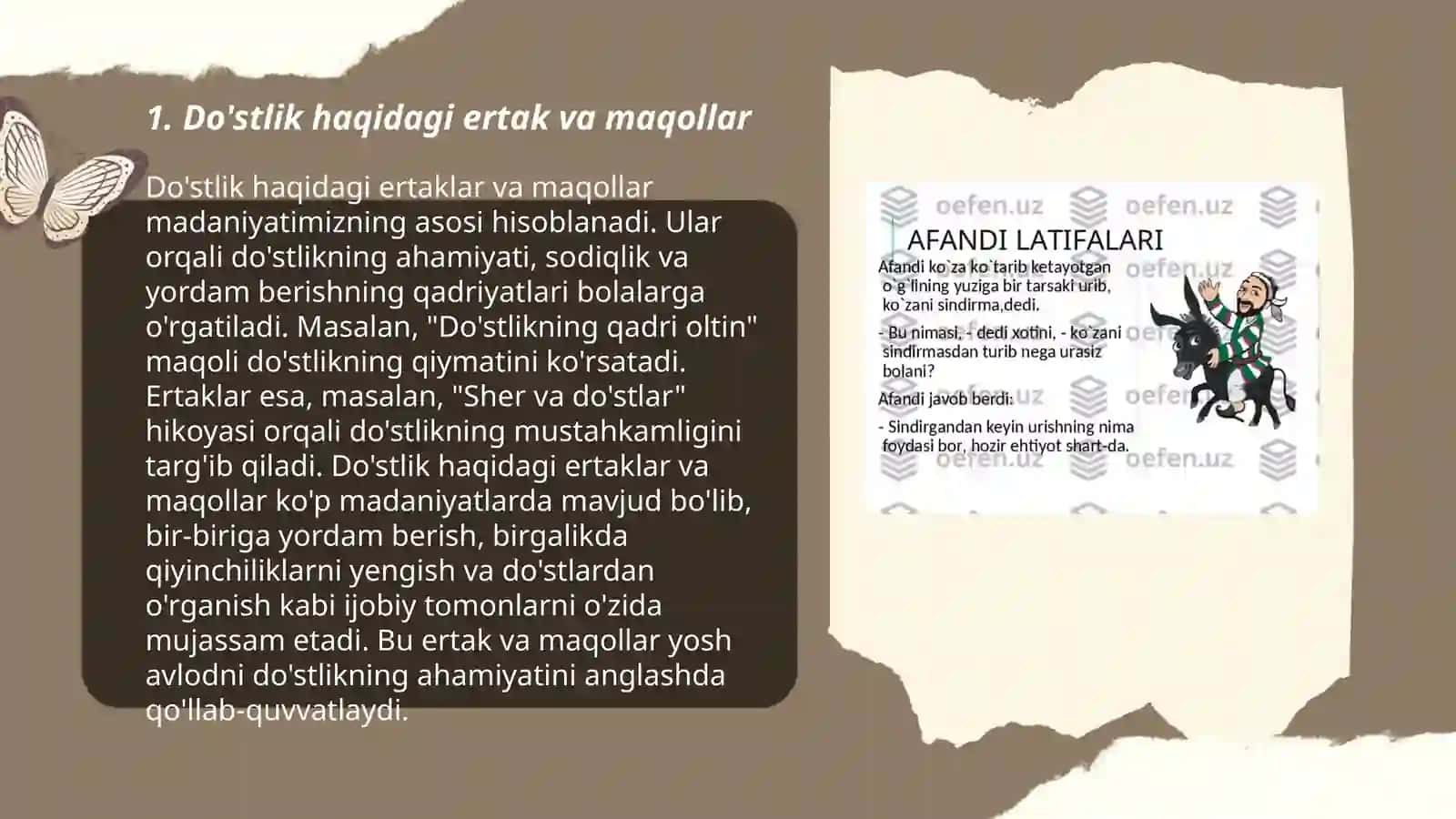 Ertak va maqollar 3