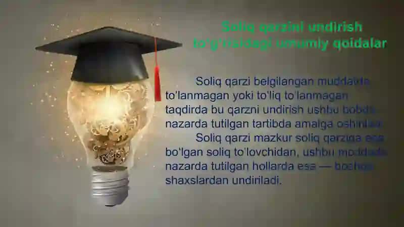 Soliq qarzini undirish 3
