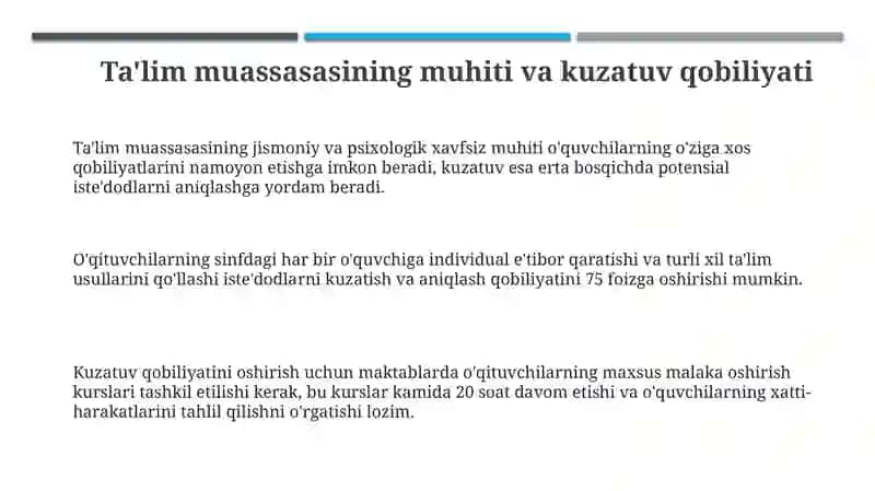 Iste'dodlarni Aniqlashda Pedagoglar Roli 3