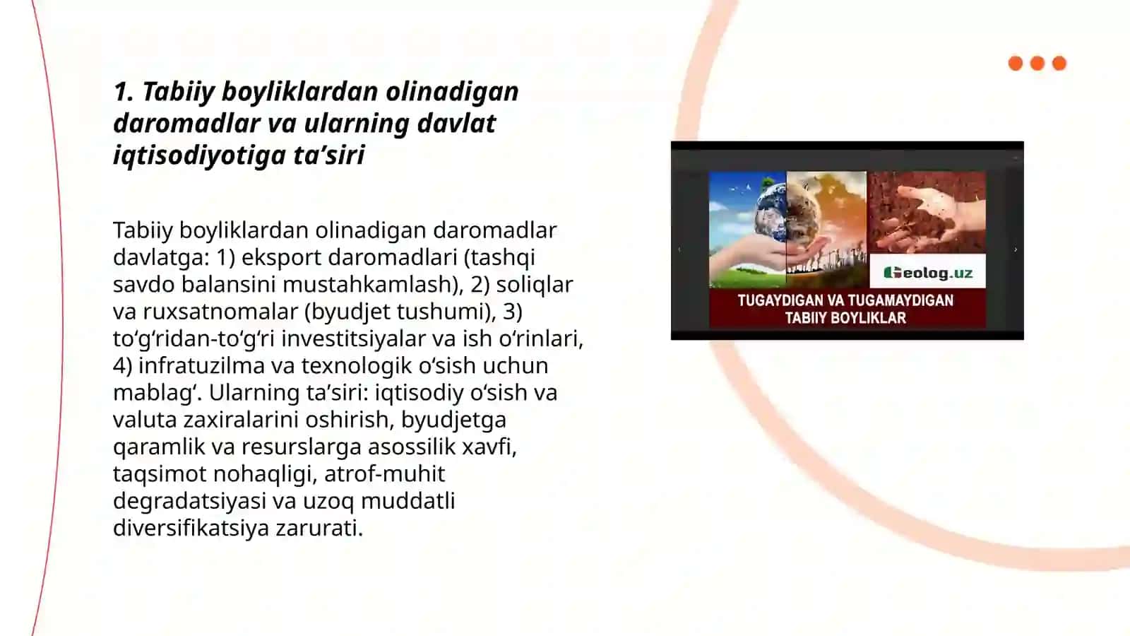 Tabiiy boyliklar 3