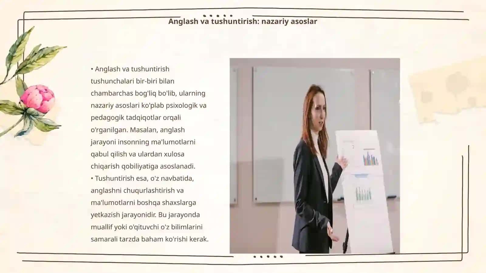 Anglash va tushuntirish: nazariy asoslar 3