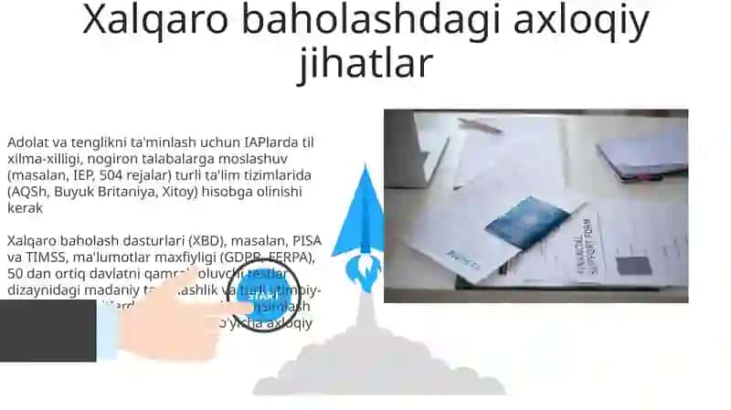 Xalqaro baholash dasturlari:PISA, PIRLS, TIMSS, ICILS, TALIS 3
