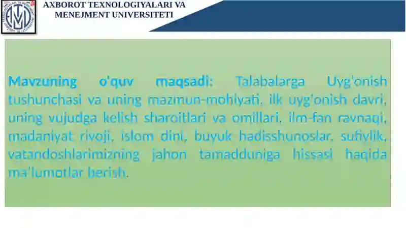 IX-XIII ASRLARDA MOVAROUNNAHRDA MADANIYAT VA SAN’AT TARAQQIYOTI 3