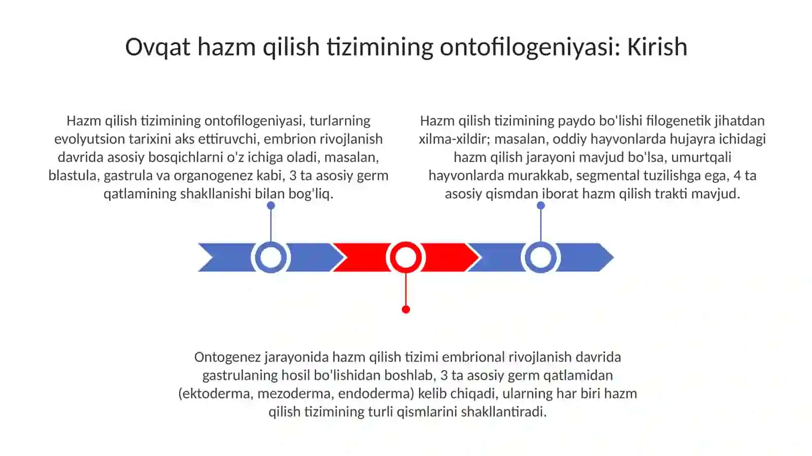 Azolar tizimining ontofilogenezi. Endokrin tizim ajratish tizimi 3