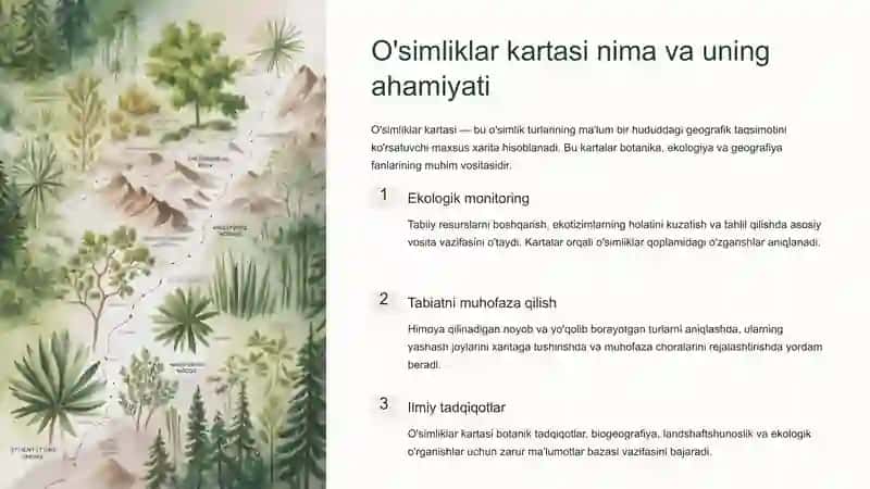 O'simliklar kartasi 3