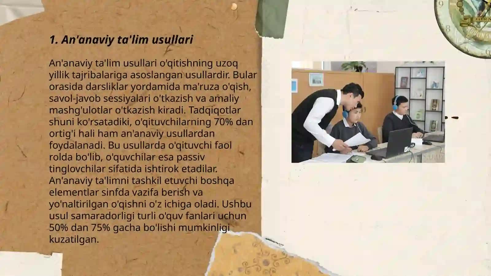 An'anaviy ta'lim usullari 3
