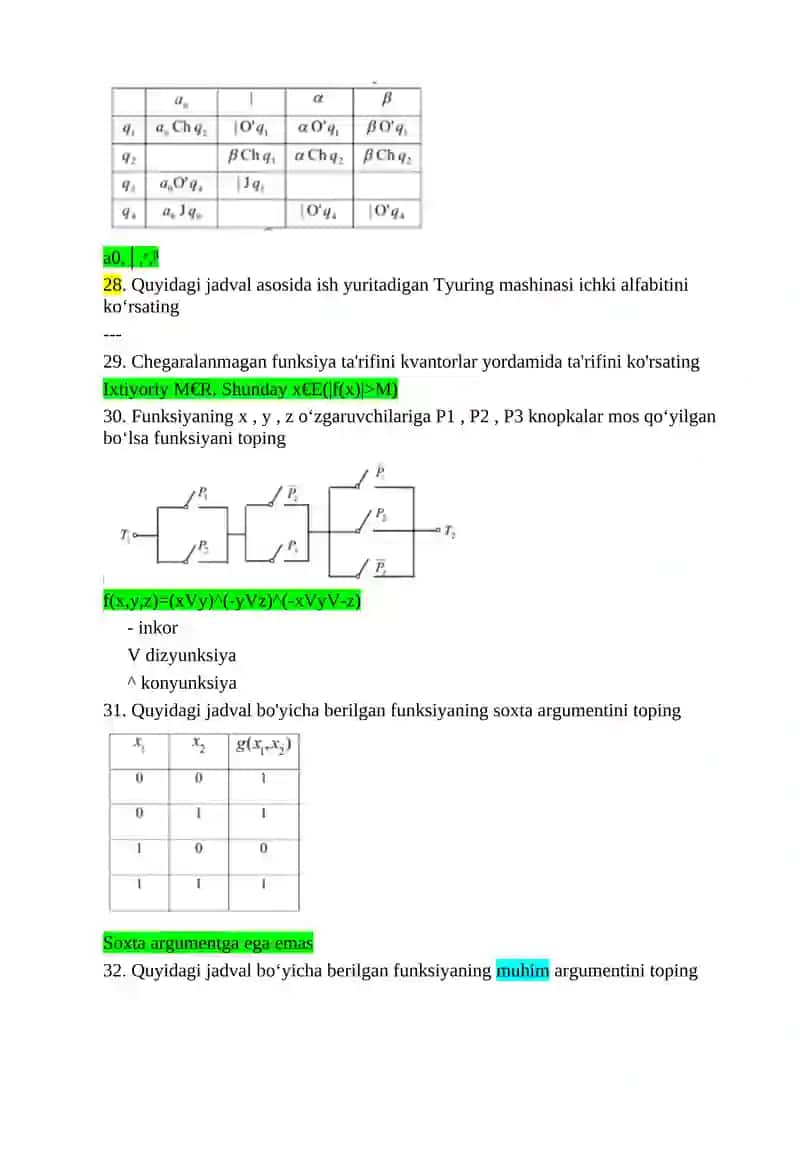 Algebra yakuniy 3