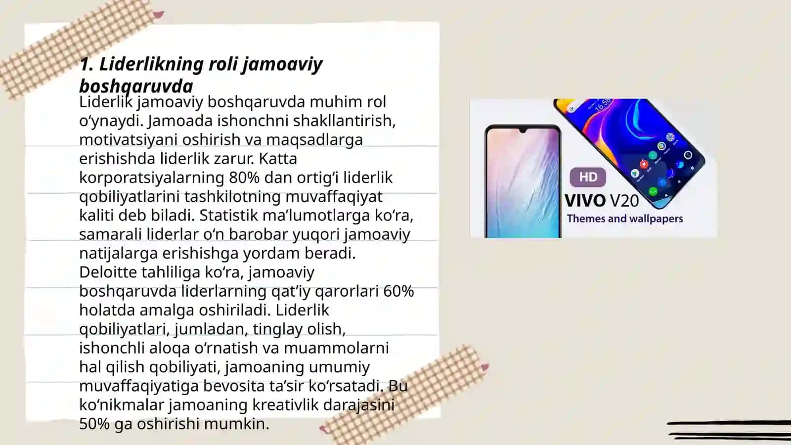 Liderlikning roli jamoaviy boshqaruvda 3