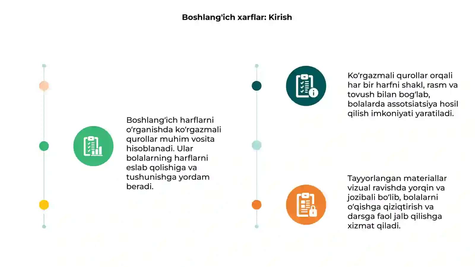 Bosh harflar uchun ko'rgazmali qurollar tayyorlash 3