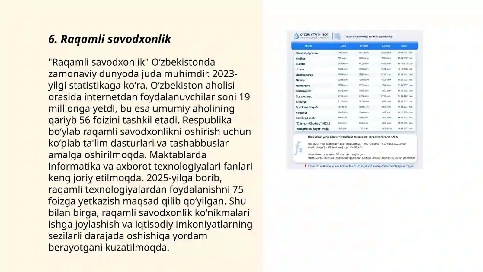 Elektron hukumat va xizmatlar sohasini raqamlashtirish 3