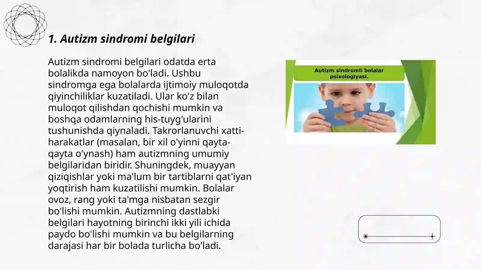 Autizm sindromli bolalar 3