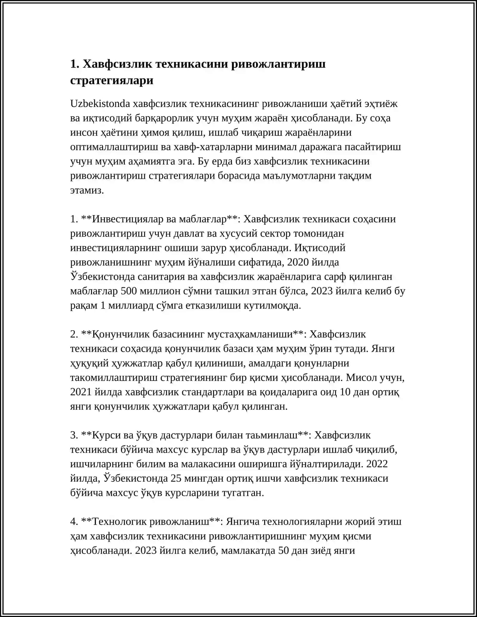 ХАВФСИЗЛИК ТЕХНИКАСИ МУХАНДИСИНИНГ ВАЗИФА ВА ХУКУКЛАРИ 3