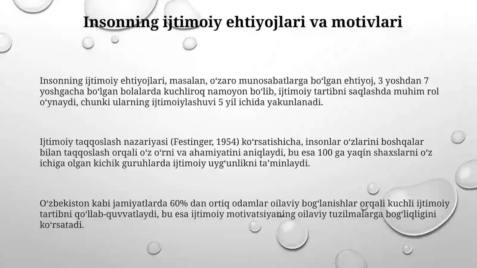 Insonning ijtimoiymotivatsiyasi va ijtimoiy tartibni saqlash 3