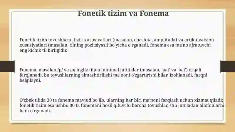 Fonologiya 3
