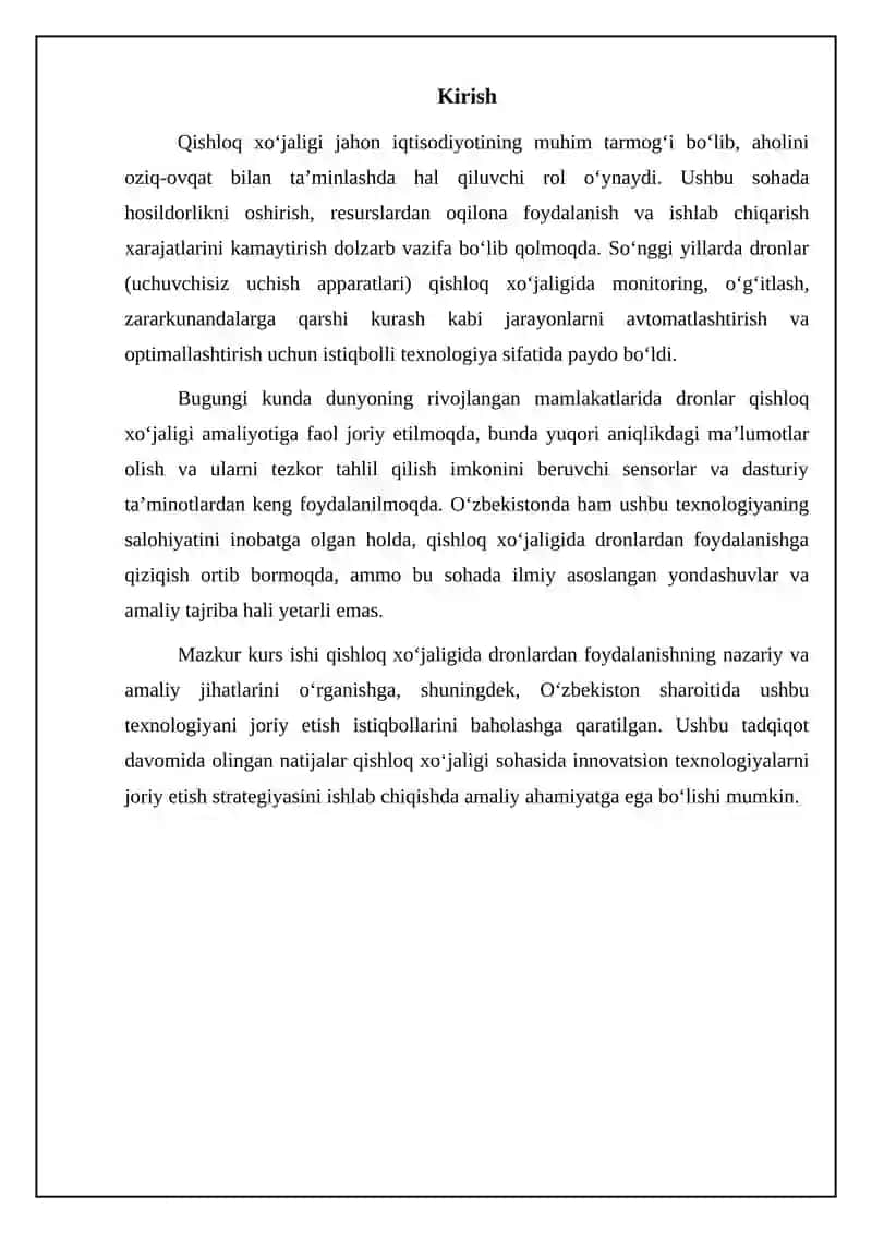 Qishloq xo'jaligida dronlardan foydalanish 3