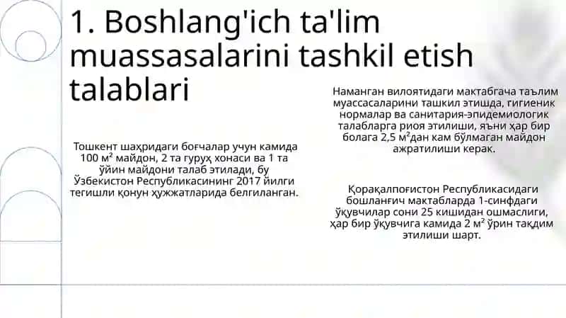 Davlat talablari 3