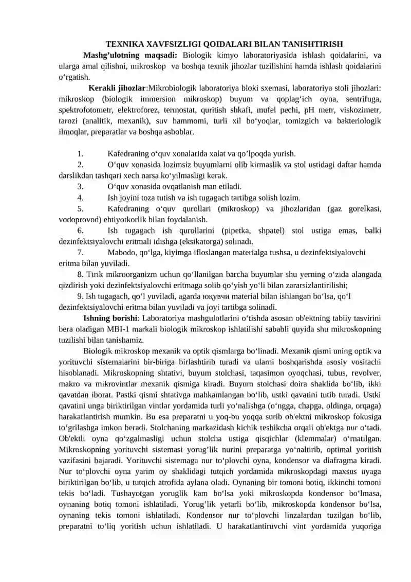 Uslubiy Qo‘llanma Zoologiya va Anatomiya 3