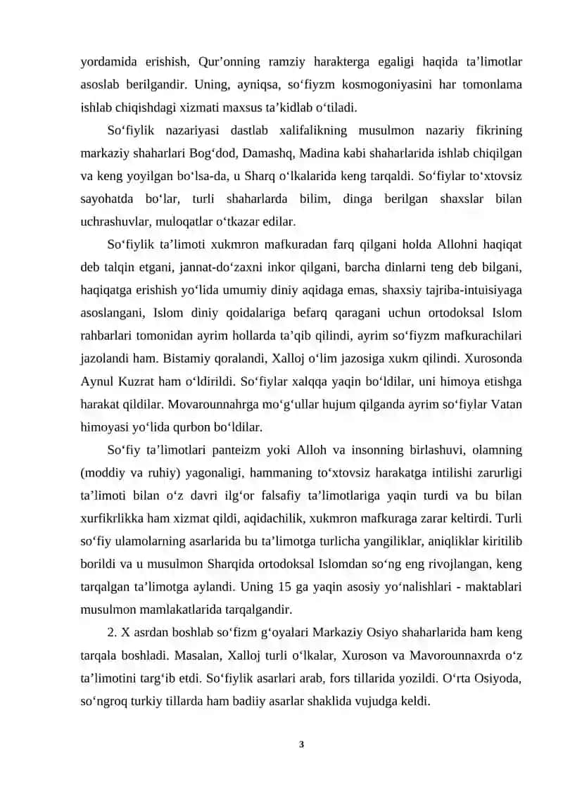 Tasavvuf ta’limotining Sharq madaniyatiga ta’siri 3