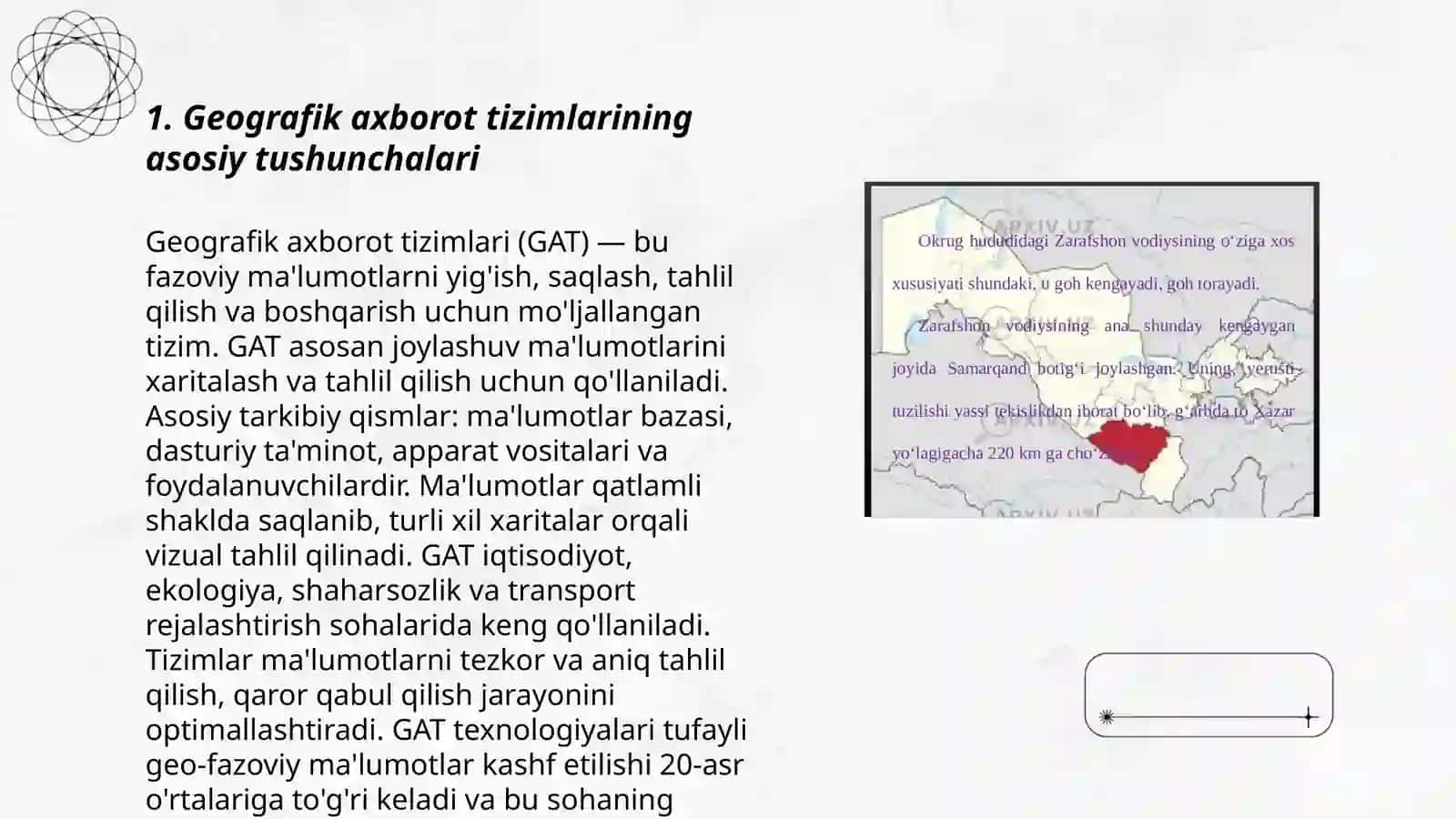 Geografik axborot tizimlari 3