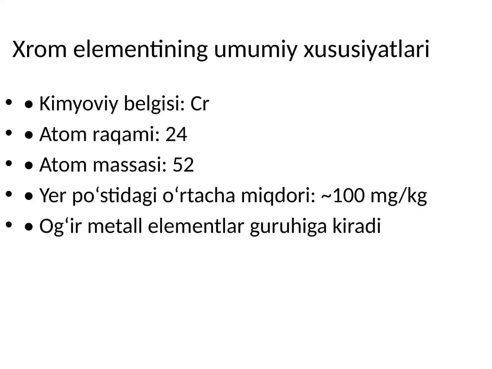 Tuproqda xrom mikroelementi 3