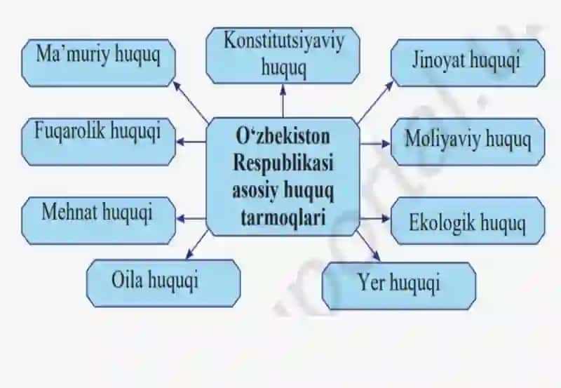 HUQUQ NORMALARINI TURLI ASOSLARGA KO‘RA TASNIFLASH 3