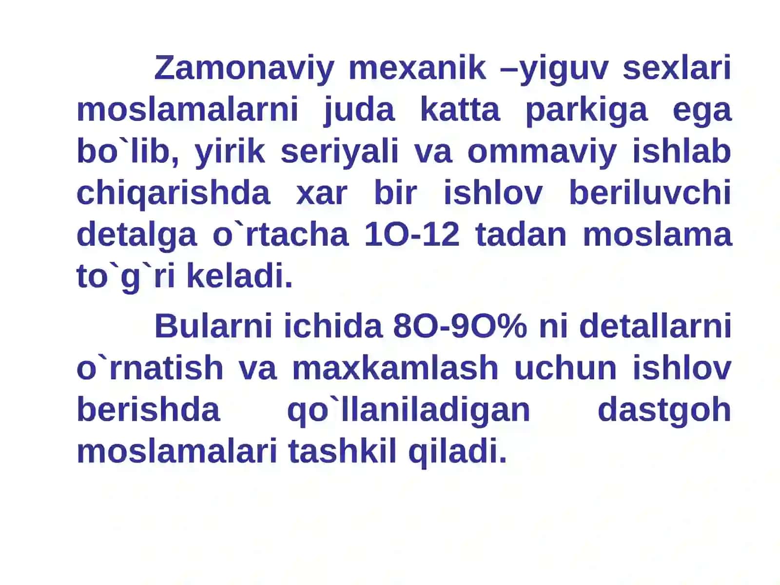 MOSLAMALARNING VAZIFASI VA TASNIFLANISHI 3