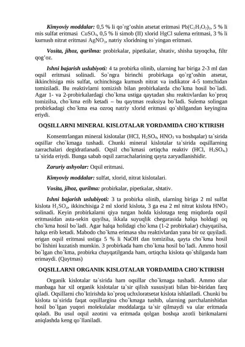 Oqsillarni cho’ktirishini baholash 3