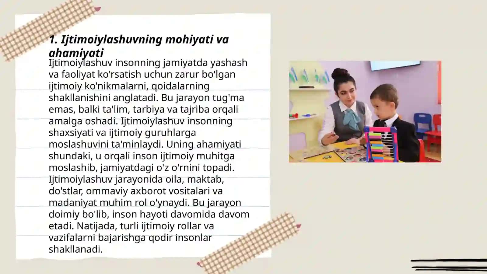 Maktabgacha ta'lim yoshdagi bolalarning ijtimoiylashuvi 3