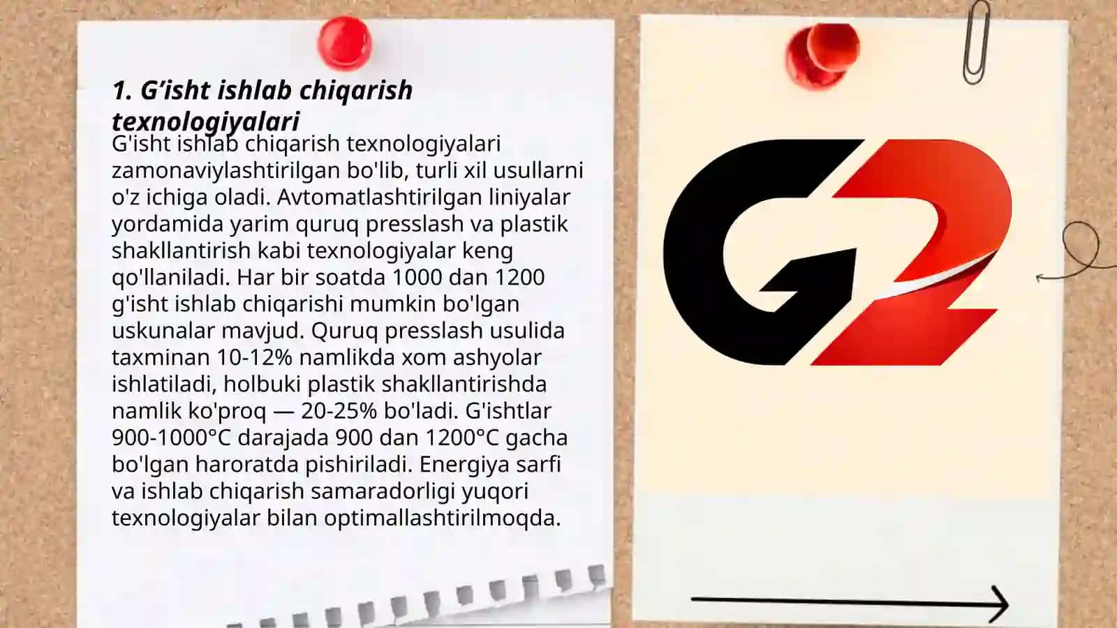 G’isht ishlab chiqarish texnologiyalari 3