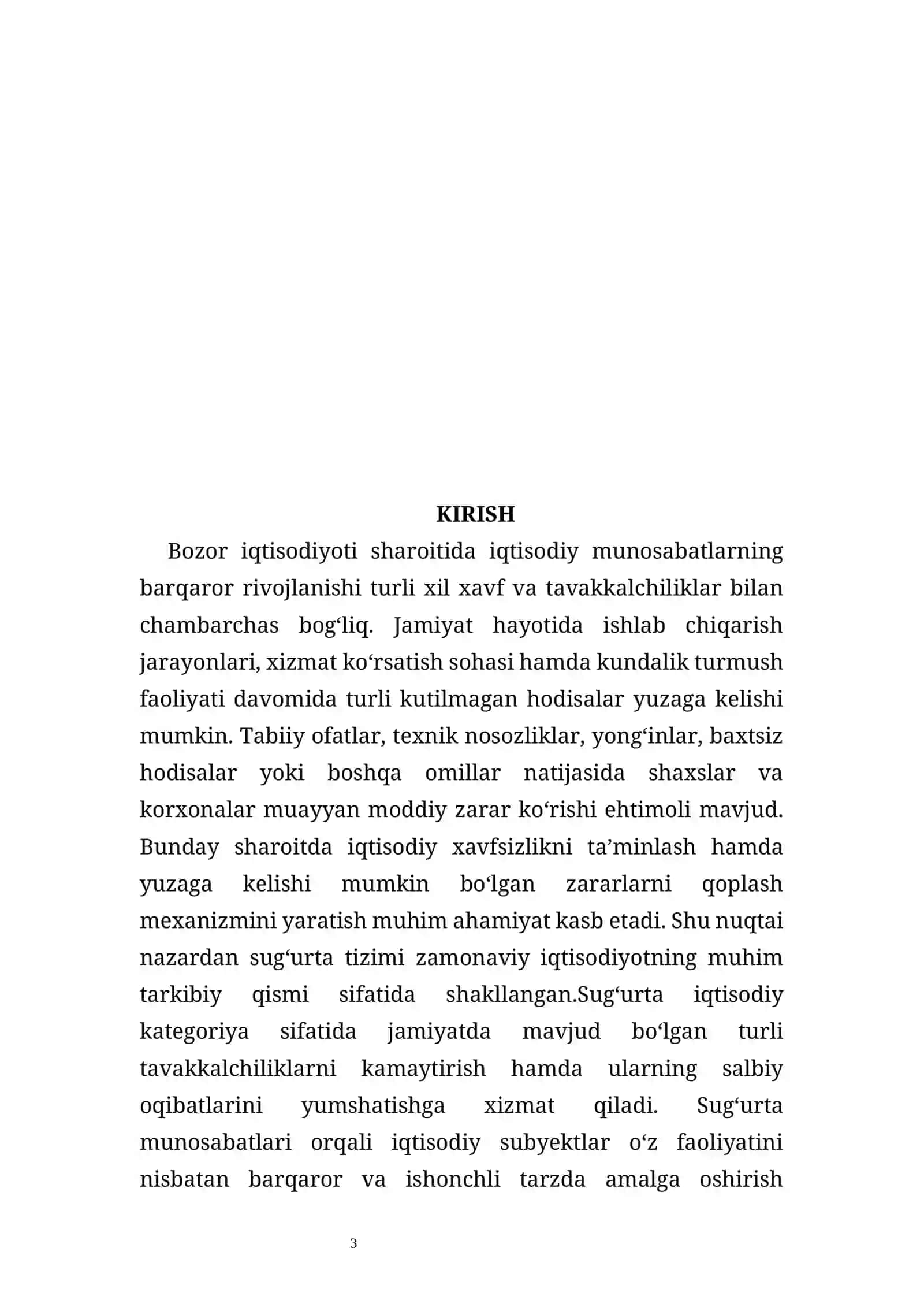 Sugʻurtaning mohiyati va uning iqtisodiyotdagi oʻrni 3
