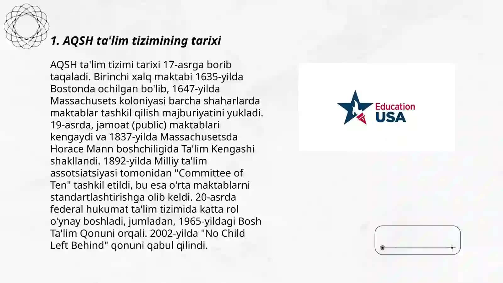 AQSH taʼlim tizimi 3