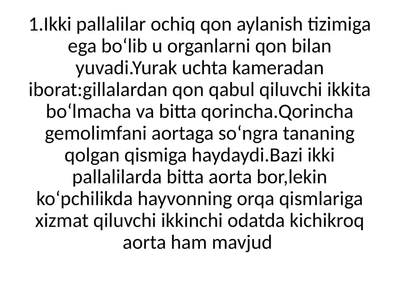 Ikkipallalilar(bivalva)hazmqilishvaqonaylanishsistemasi 3