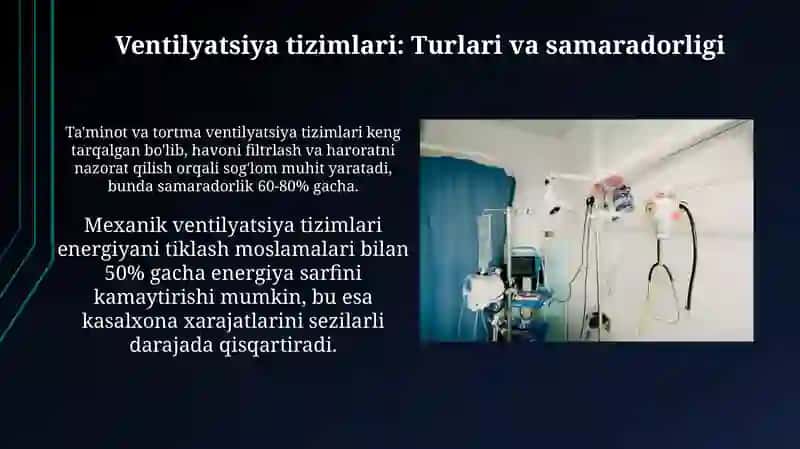 Kasalxona xonalarining mikroiqlimi: gigiyenik ahamiyati 3