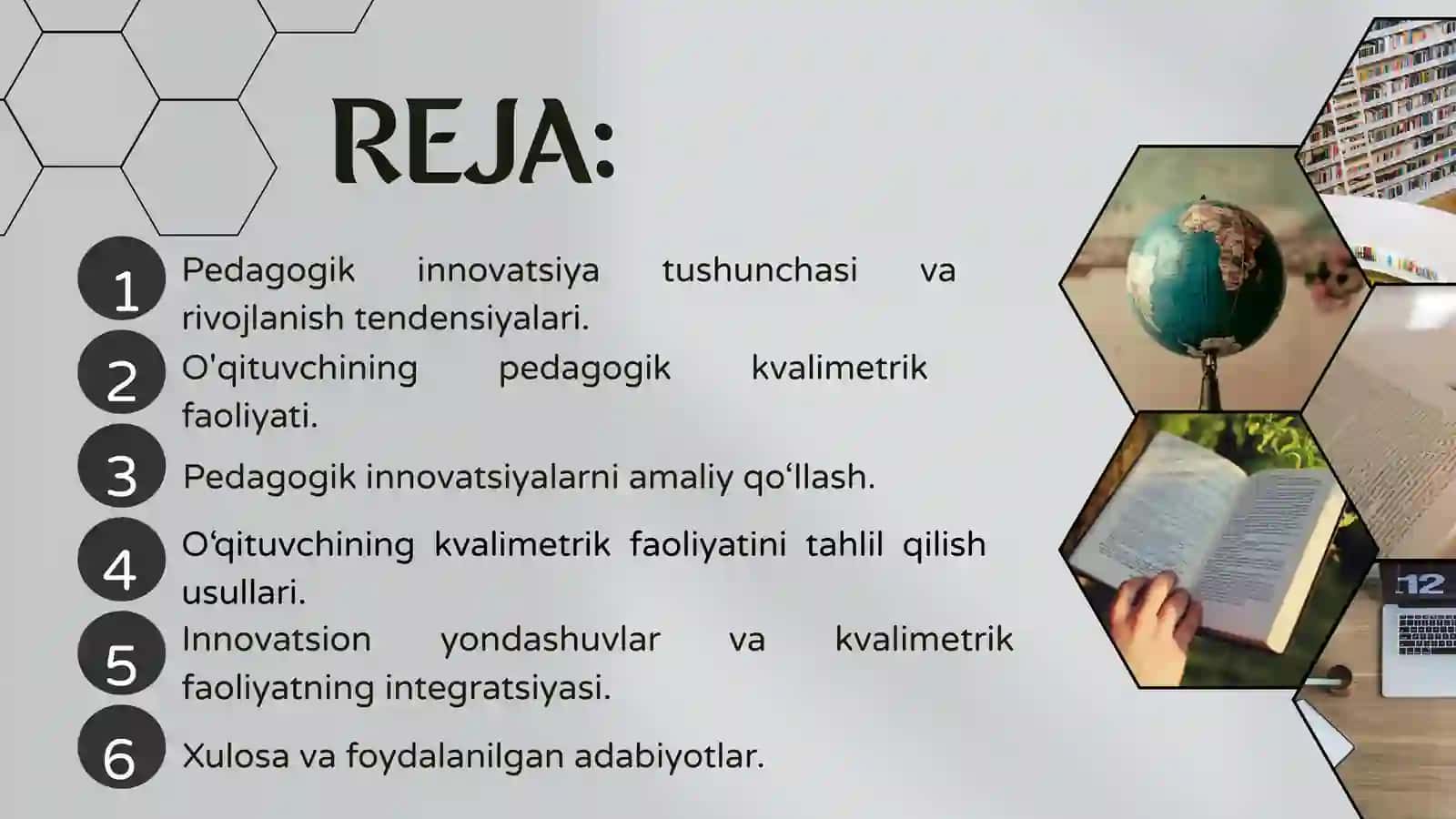 Ta'lim-tarbiya jarayonida qo'llaniladigan pedagogik
innovatsiya va o'qituvchining pedagogik kvalimet 3