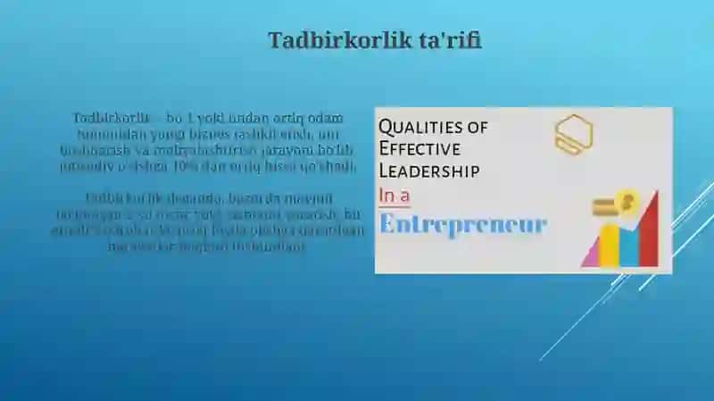 Tadbirkor shaxsning asosiy sifat fazilatlari 3