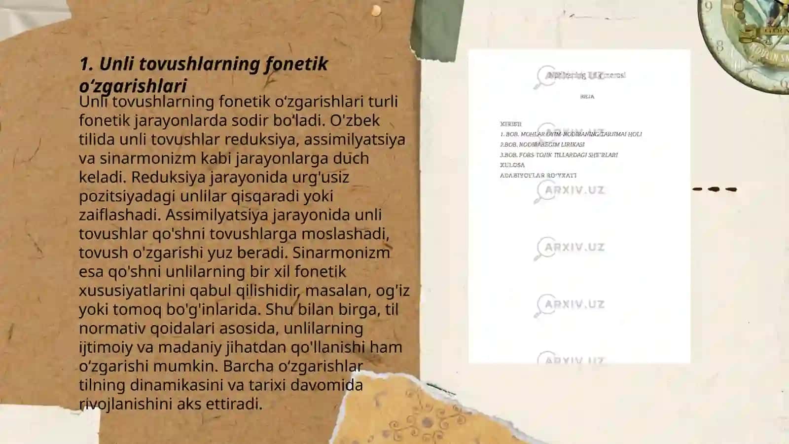 Tilshunoslik fanidan tayyorlagan Mustaqil ishi 3