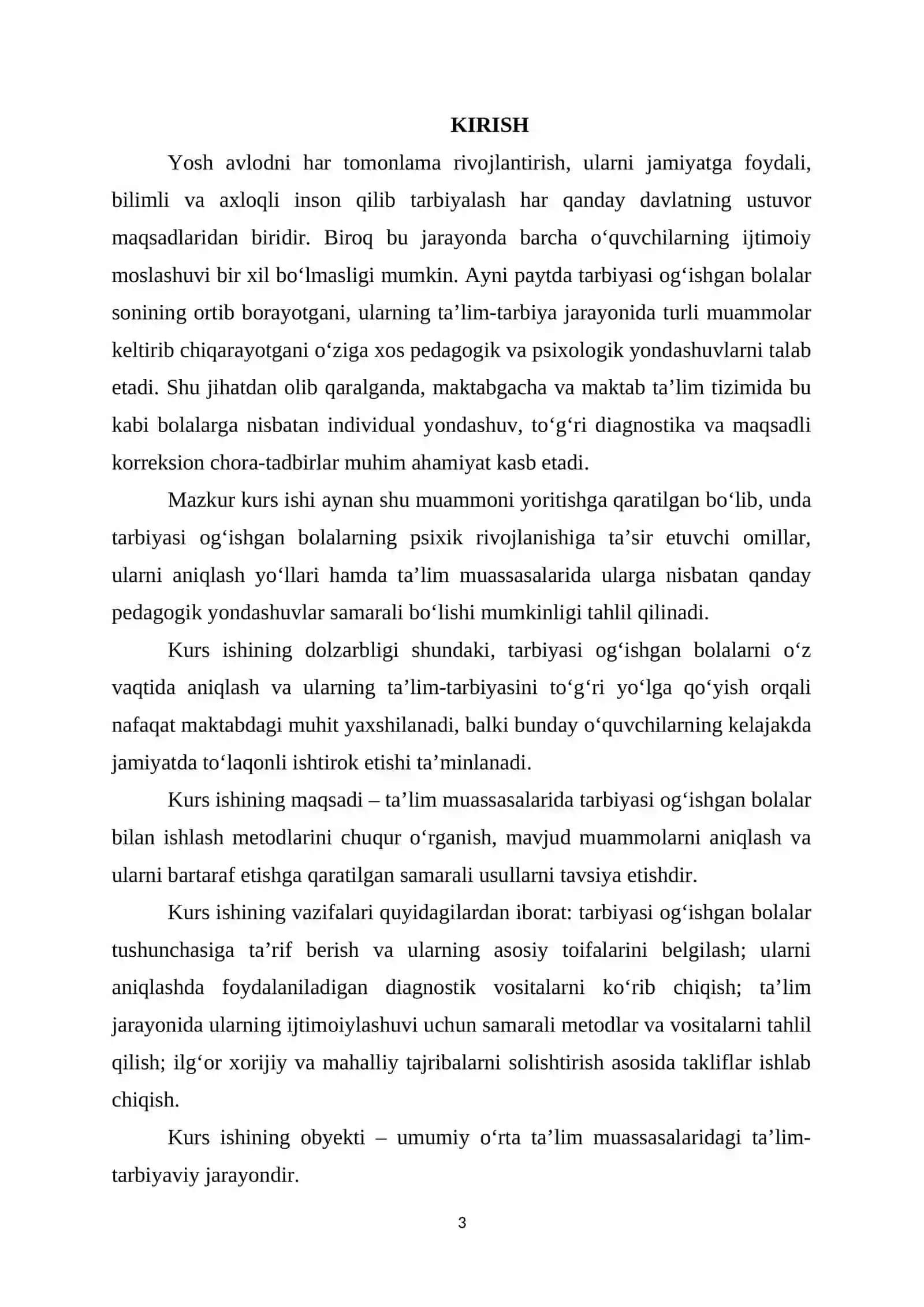 TAʼLIMDA TARBIYASI OʻGʻISHGAN BOLALAR BILAN ISHLASH USULLARI 3