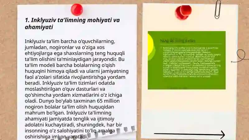 Imkoniyati cheklangan bolalarni samarali inklyuziv ta’lim olishning asosiy shartlari 3