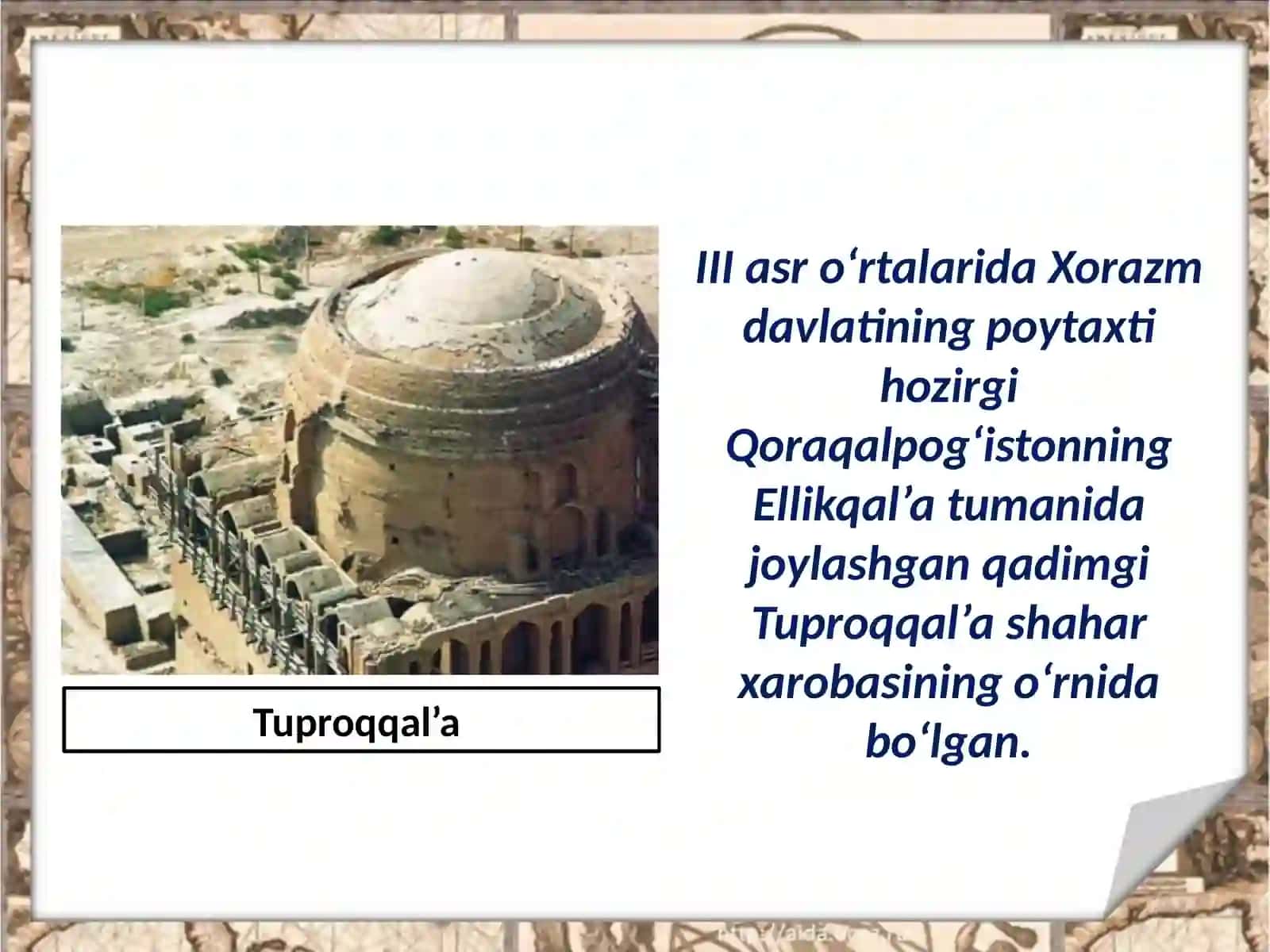 7-sinf O'zbekiston tarixi IV-VII asrlarda Xioniylar va Kidariylar dars taqdimot 3