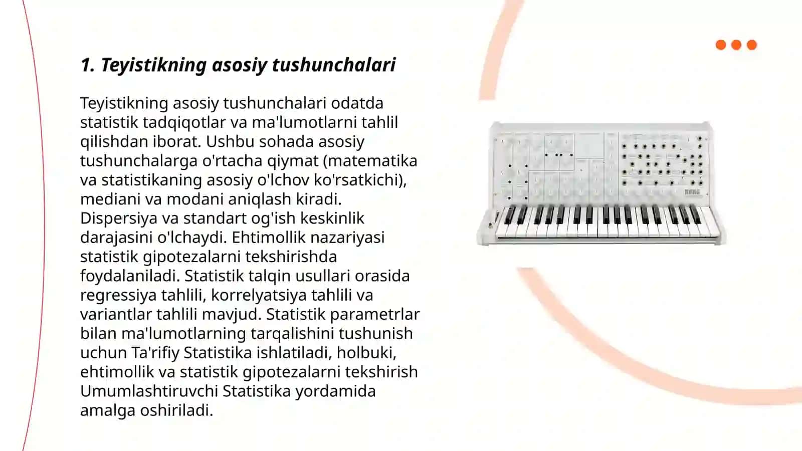 Teyistik evalutsiya nazaryalari 3