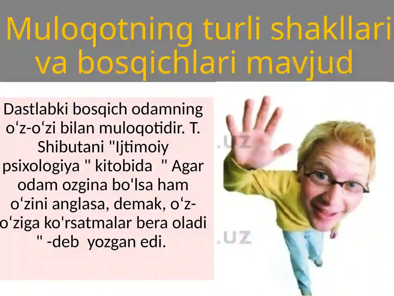 G'ulomiddinova Umidaxonning Umumiy psixologiya fandan "Muloqot haqida tushuncha" 3