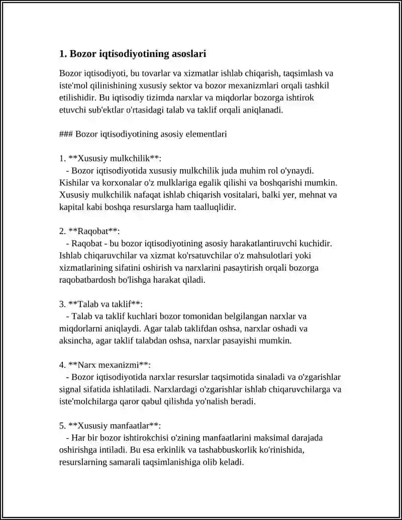 BOZOR IQTISODIYOTI 3
