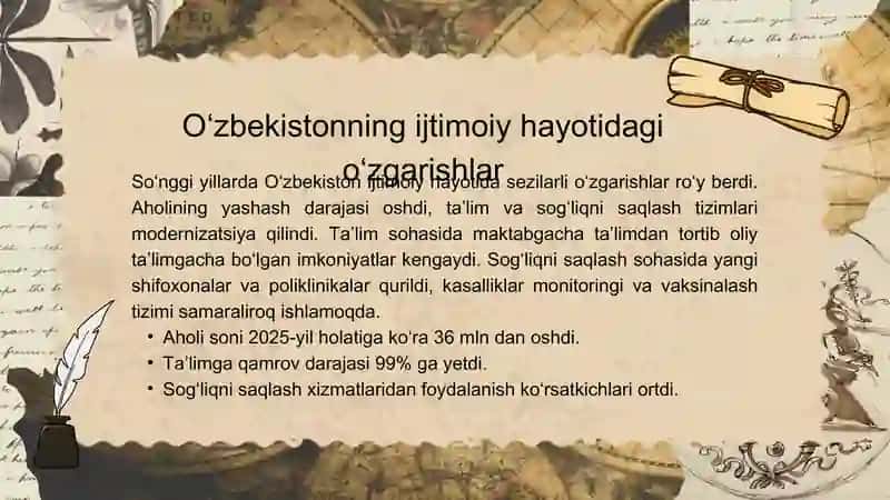 Yangi Õzbekiston ijtimoiy-siyosiy iqtisodiy va madaniy hayotida ro'y berayotgan o'zgarishlarning reyting va indekslarda aks etishi 3