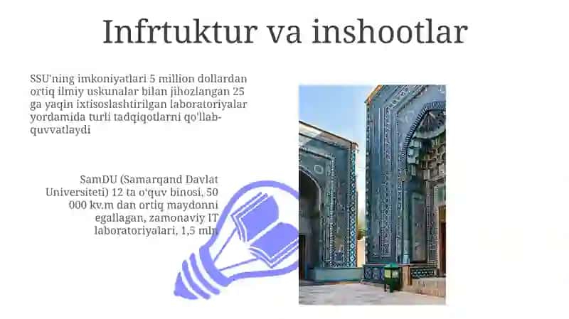 Infrtuktur va inshootlar 3