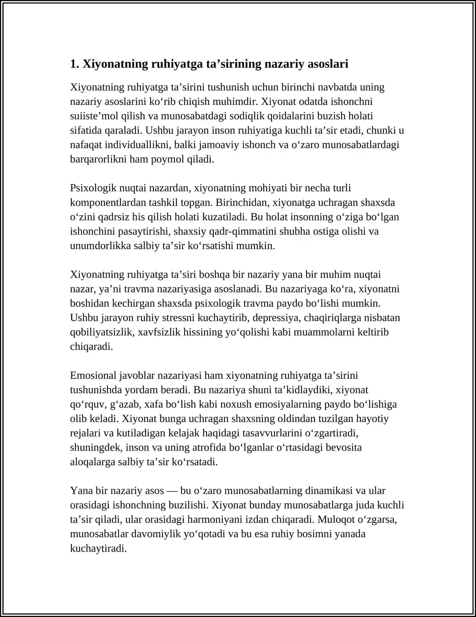 XIYONATNING RUHIYATGA TA’SIRI 3