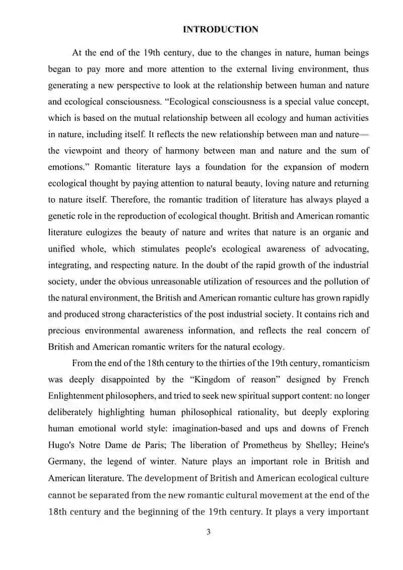 History of literature of English-speaking countries 3
