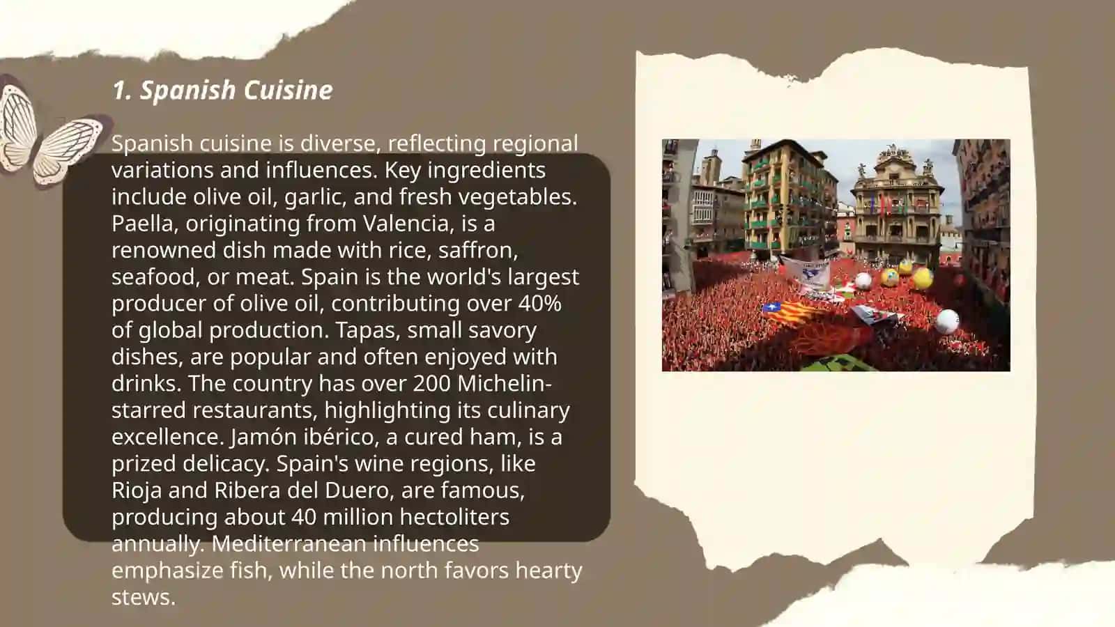 Categorizing Spanish culture 3