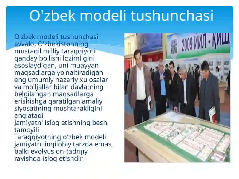 TARAQQIYOTNING O'ZBEK MODELI 3