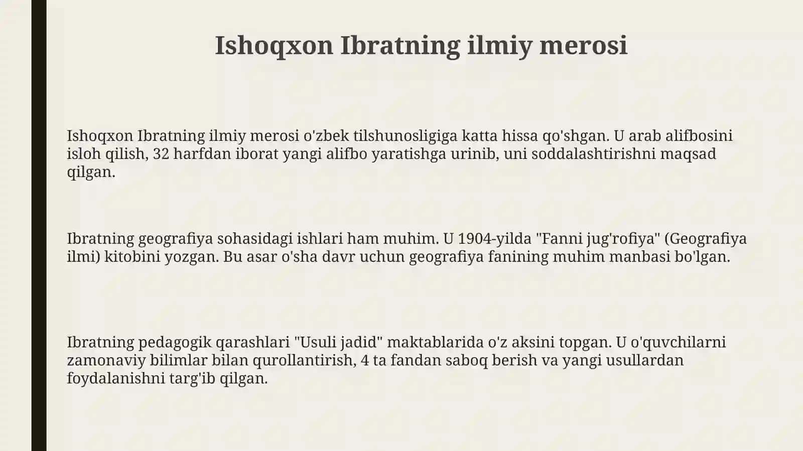 Ishoqxon Ibratning ilmiy g'oyalari. Hamza dramalarining g'oyaviy-badiiy zamiri 3