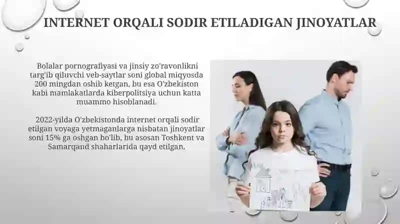 Oilaga, Yoshlarga va Axloqqa Qarshi Jinoyatlar 3